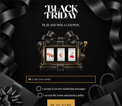 Black Satin, a Black Friday slot machine template